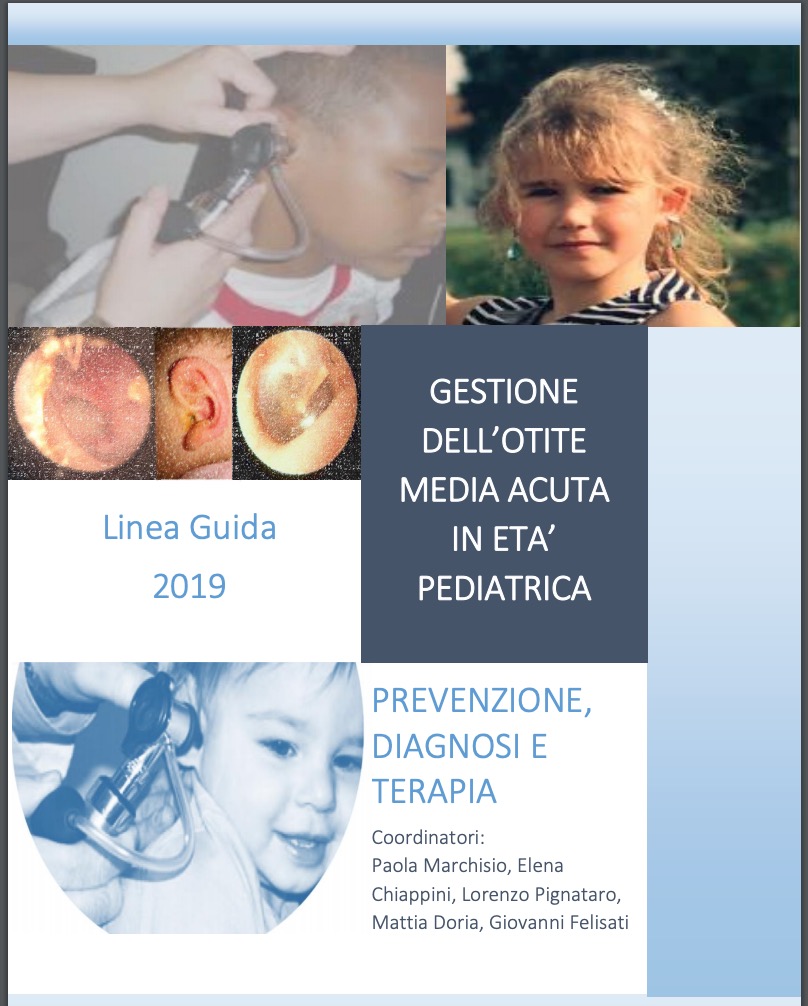 Book Cover: Otite media acuta in età pediatrica