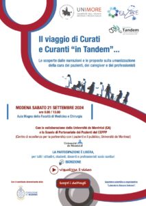 Book Cover: Il viaggio di Curati e Curanti “in Tandem”